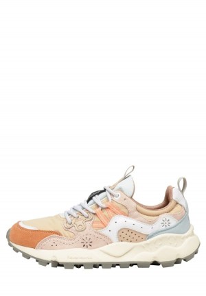 Flower Mountain Yamano 3 Naisten Lenkkarit Pinkki Beige | YPI2779YV